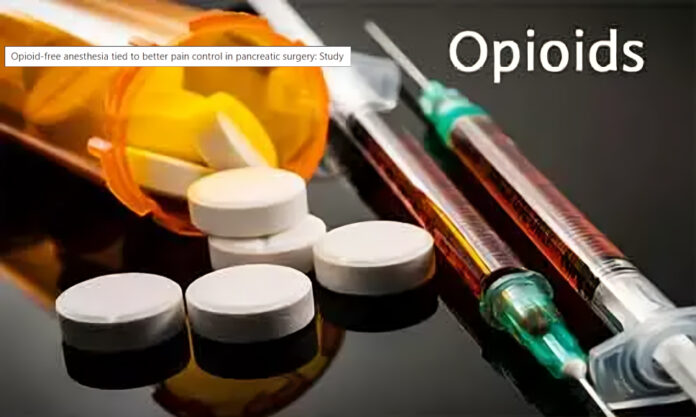 What is opioid-free anesthesia