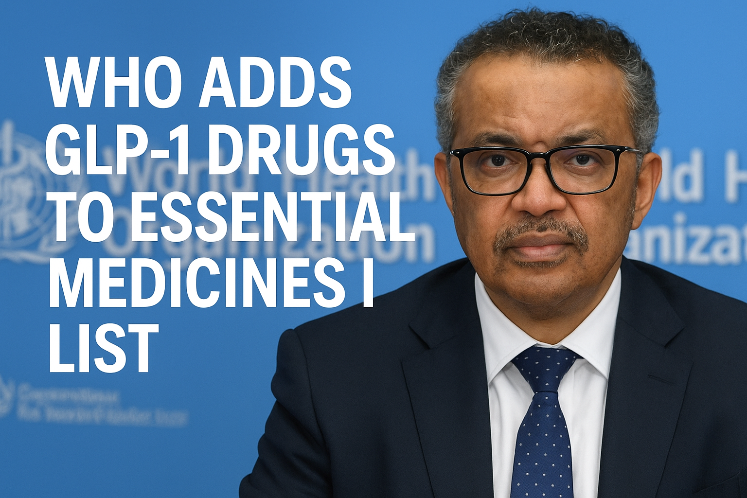 WHO Adds GLP-1 Drugs to Essential Medicines.
